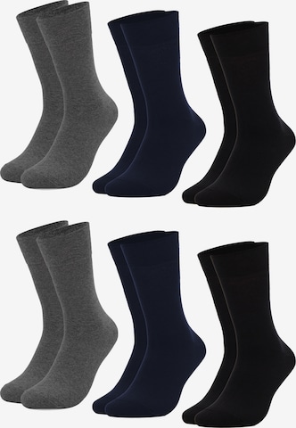 Occulto Socks 'Jordan' in Blue: front