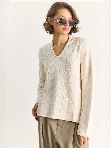 Pullover 'Pullover' di Bianco Lucci in beige