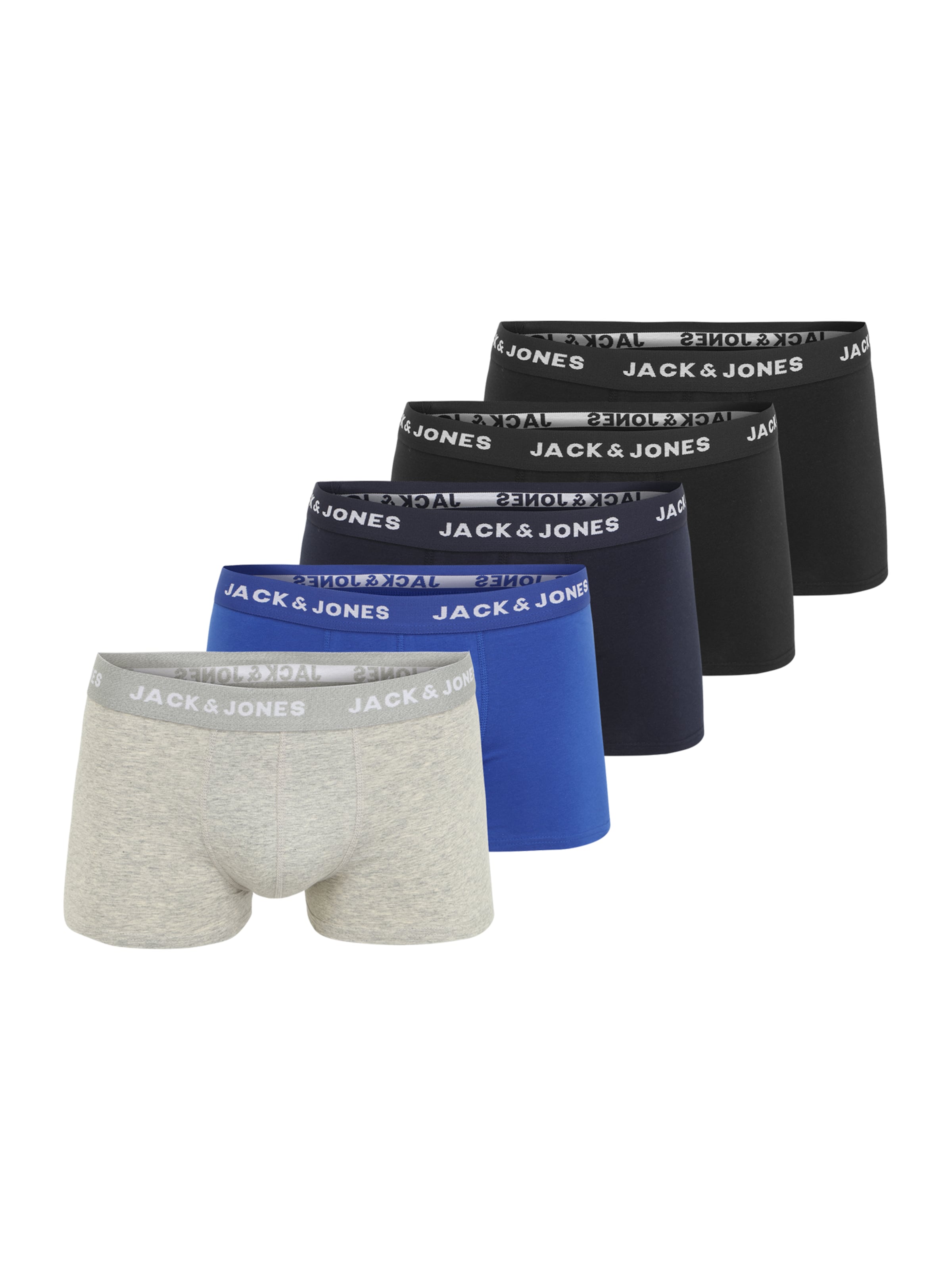JACK & JONES Boxeralsók - kék: elől