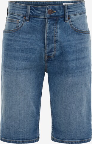 WE Fashion Regular Jeans in Blauw: voorkant