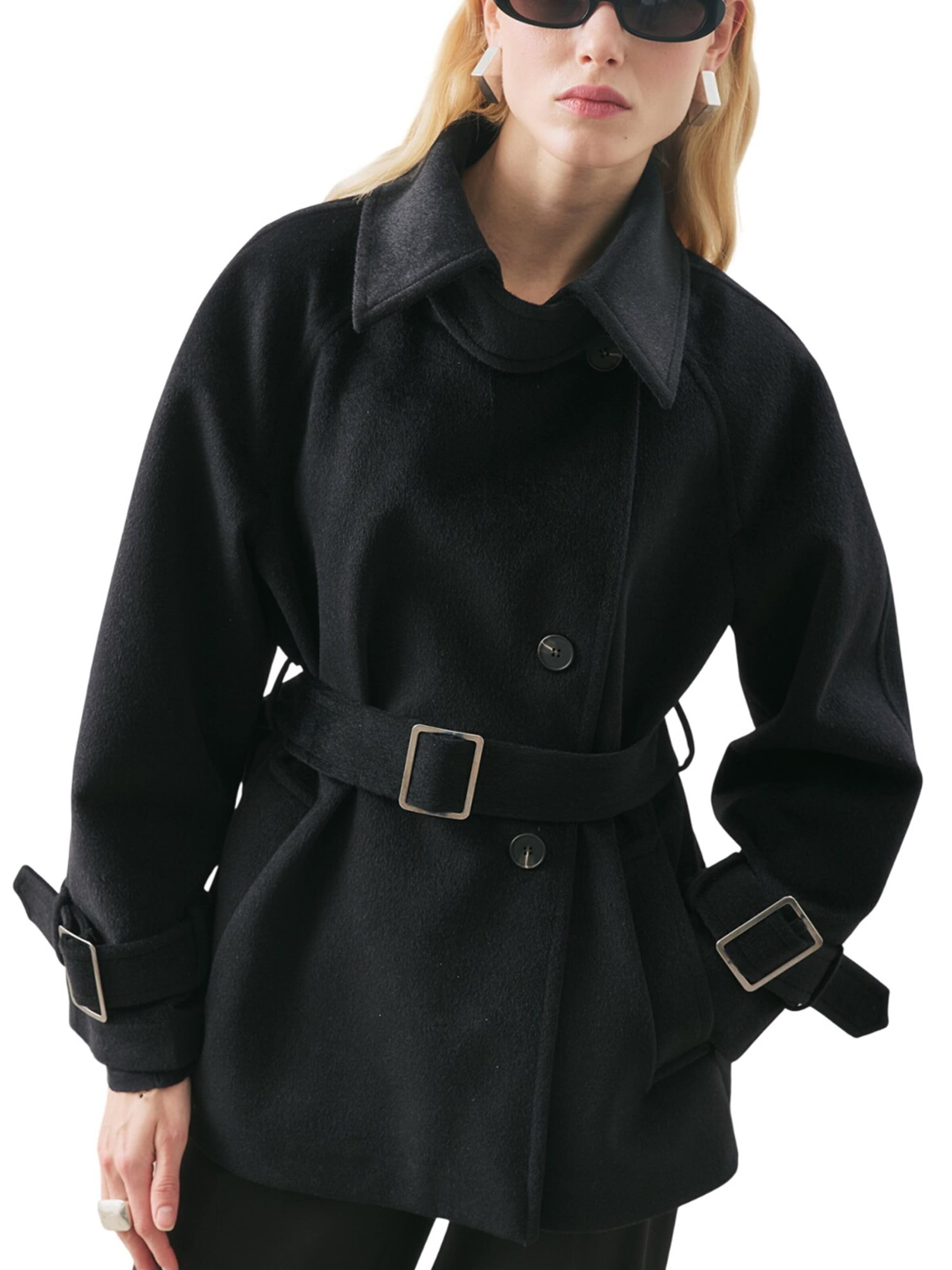 MANUKA Winterjacke‌‌ in Schwarz