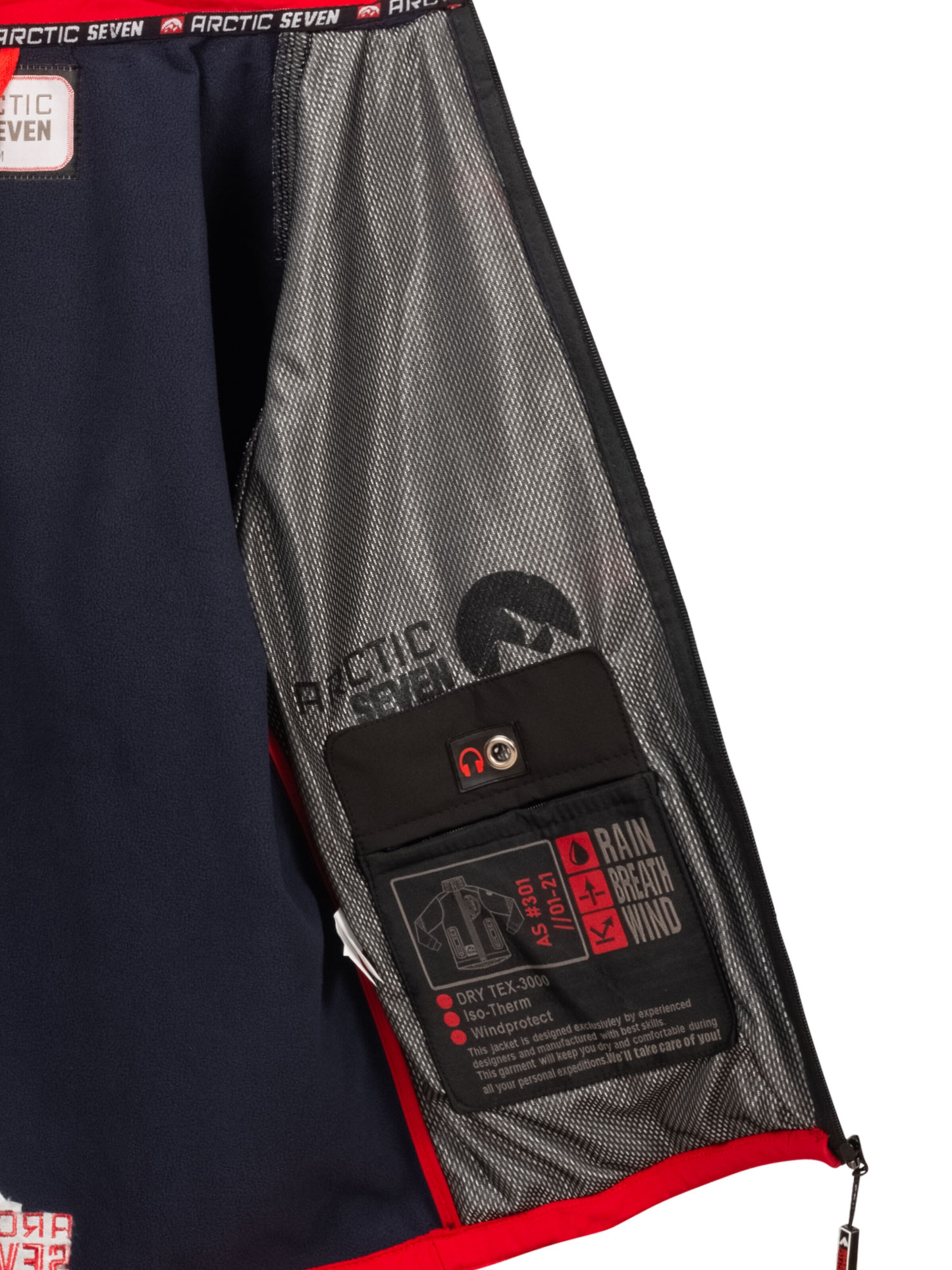 Arctic Seven Between-season jacket in Blue