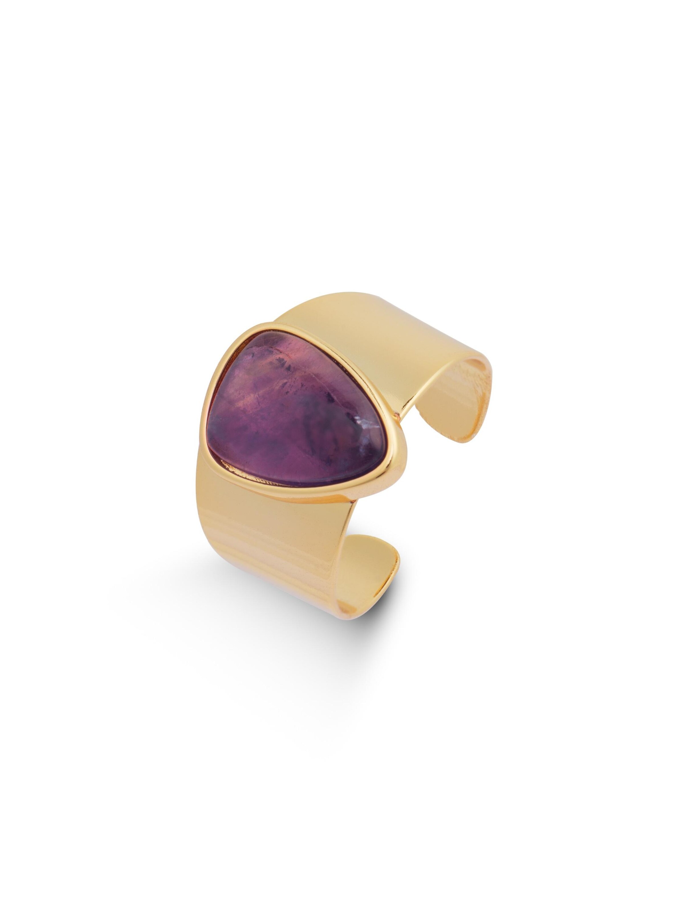 Luxenter Ring 'Sheak' in Purple: front