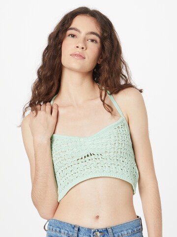 Cotton On - Top en verde: frente