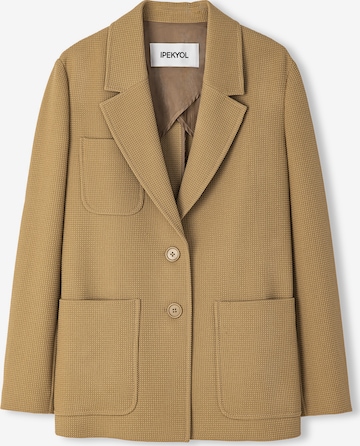 Blazer Ipekyol en beige : devant