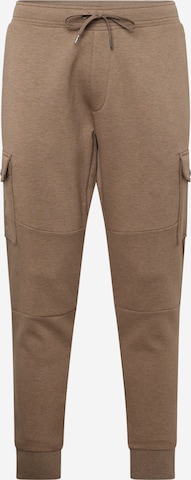 Pantalon cargo Polo Ralph Lauren en gris : devant