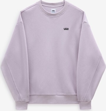 VANS Sweatshirt in Purple: front