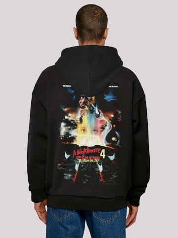 F4NT4STIC Sweatshirt 'Nightmare On Elm' in Zwart: voorkant