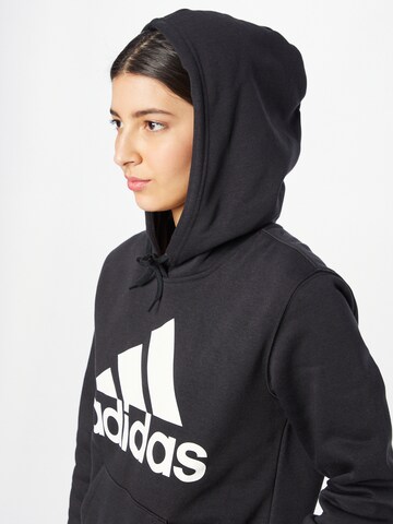 ADIDAS SPORTSWEAR Sportsweatshirt 'Essentials Big Logo  Fleece' in Schwarz