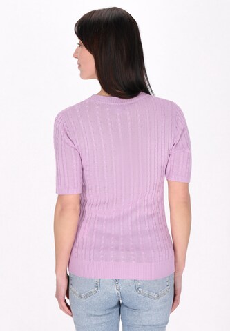 Pull-over 'Everyday Fashion' usha BLUE LABEL en violet