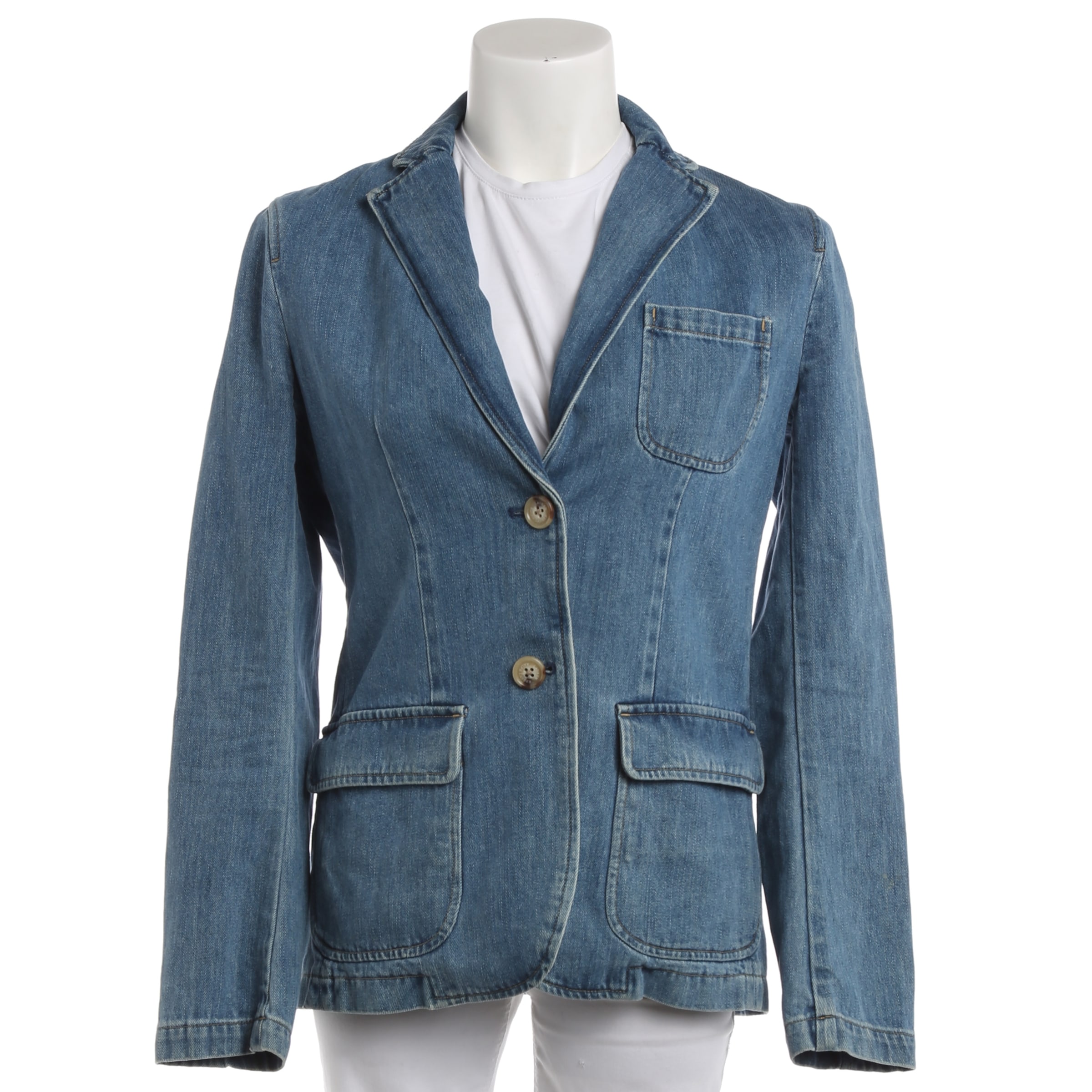 Lauren Ralph Lauren Blazer XS in Blau: Vorderseite
