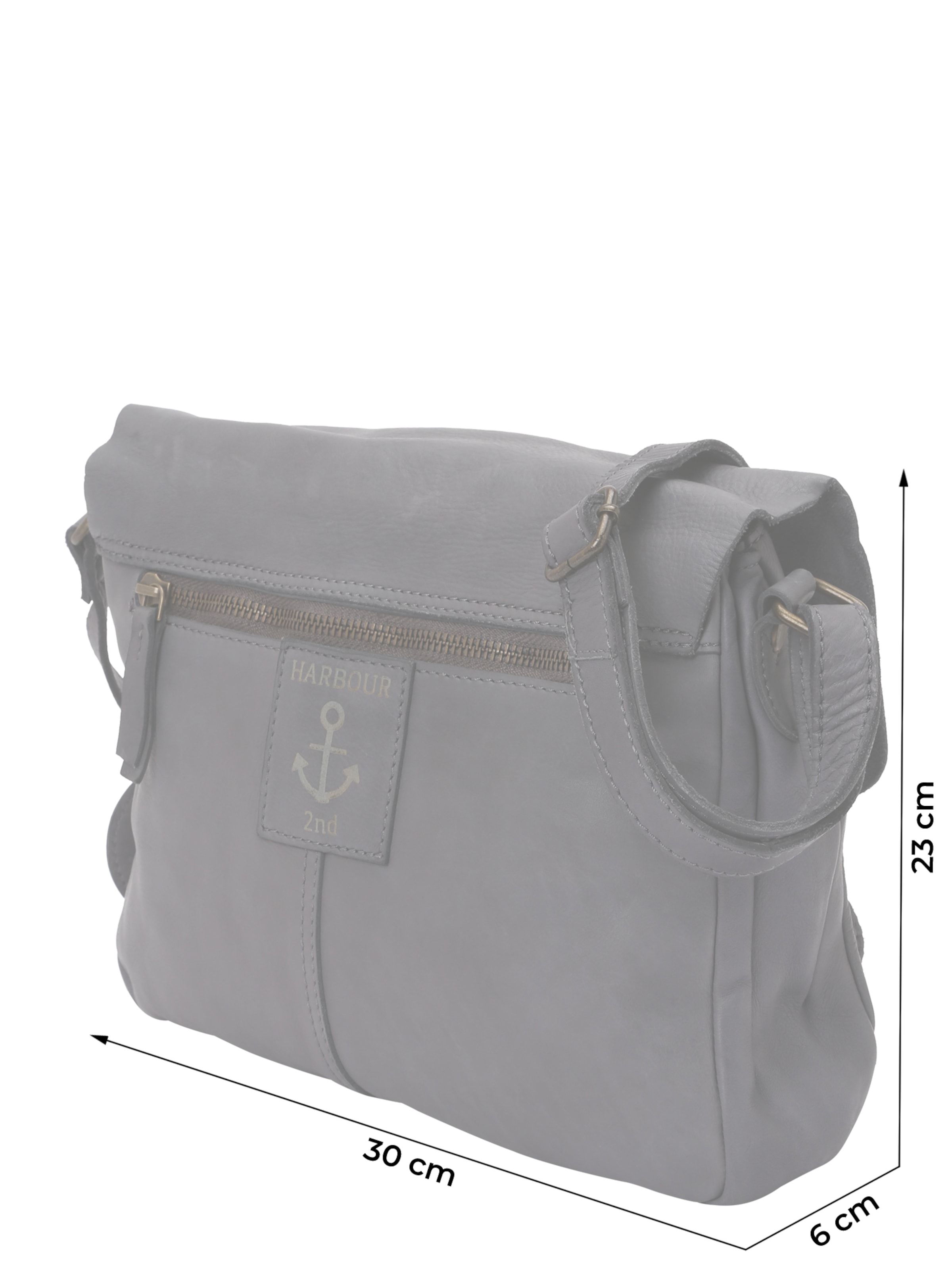 Harbour 2nd Crossbody bag 'Anchor Love' in Grey