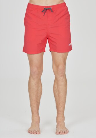 Cruz Bathing trunks in Red: front
