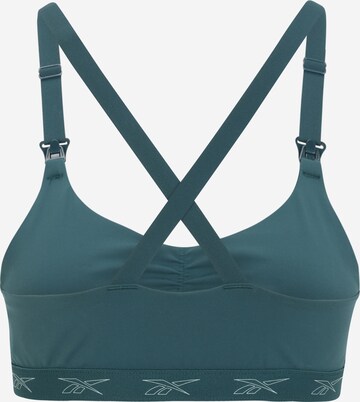 Bustier Soutien-gorge de sport Reebok en vert