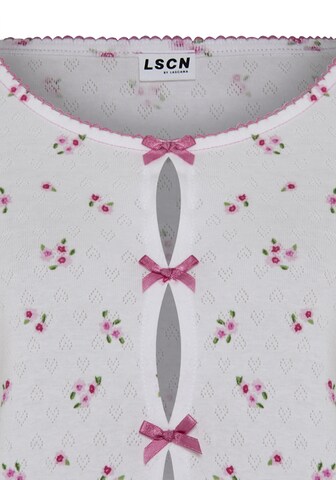 Pigiama di LSCN by LASCANA in bianco