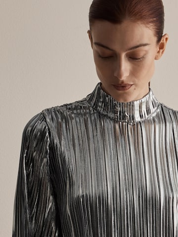 SELECTED FEMME Cocktail Dress 'NALINE' in Silver