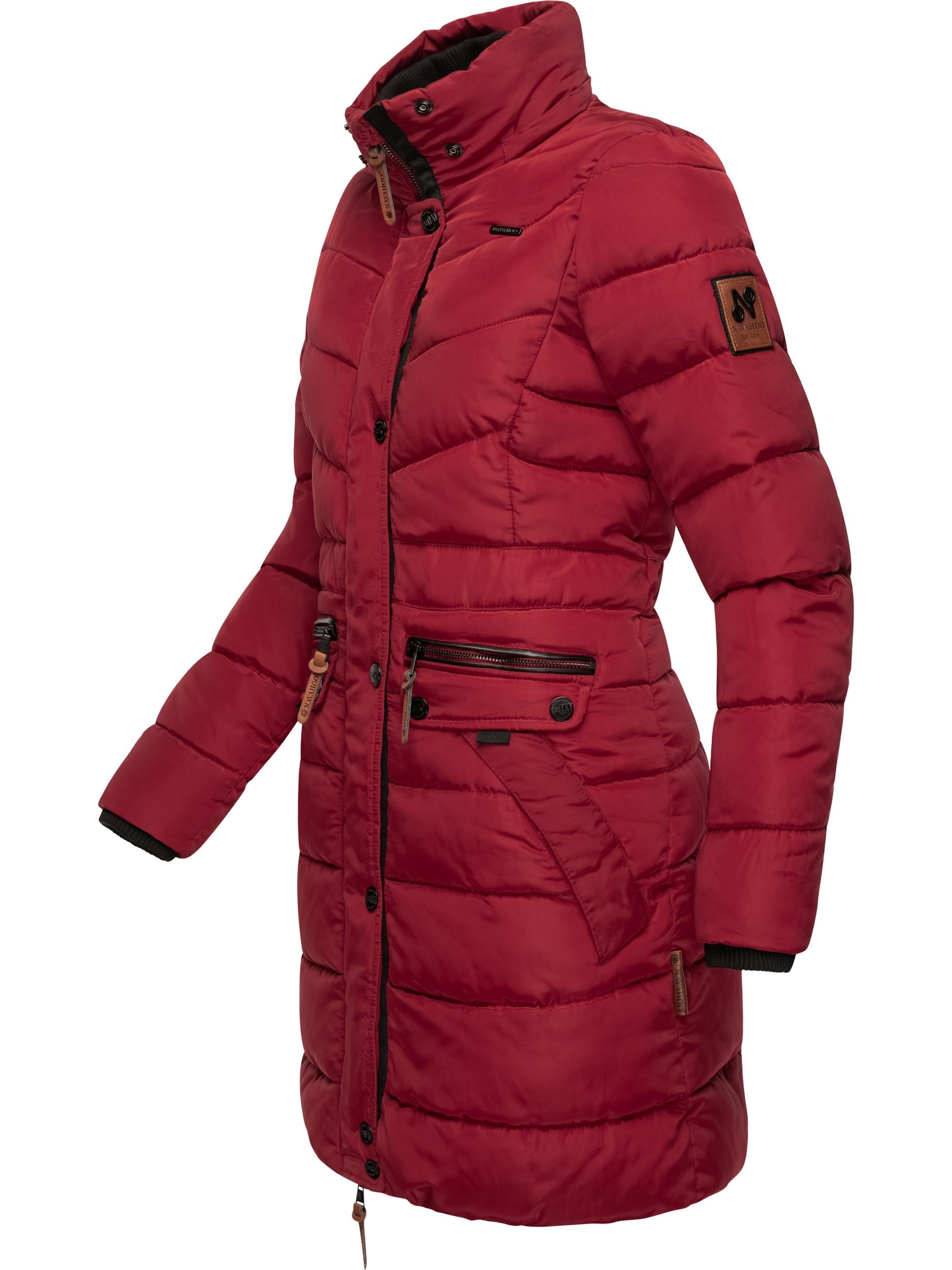 sarkans NAVAHOO Ziemas mētelis 'Paula'