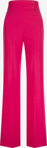 Nicowa Wide leg Pleated Pants 'Coreana' in Pink: front