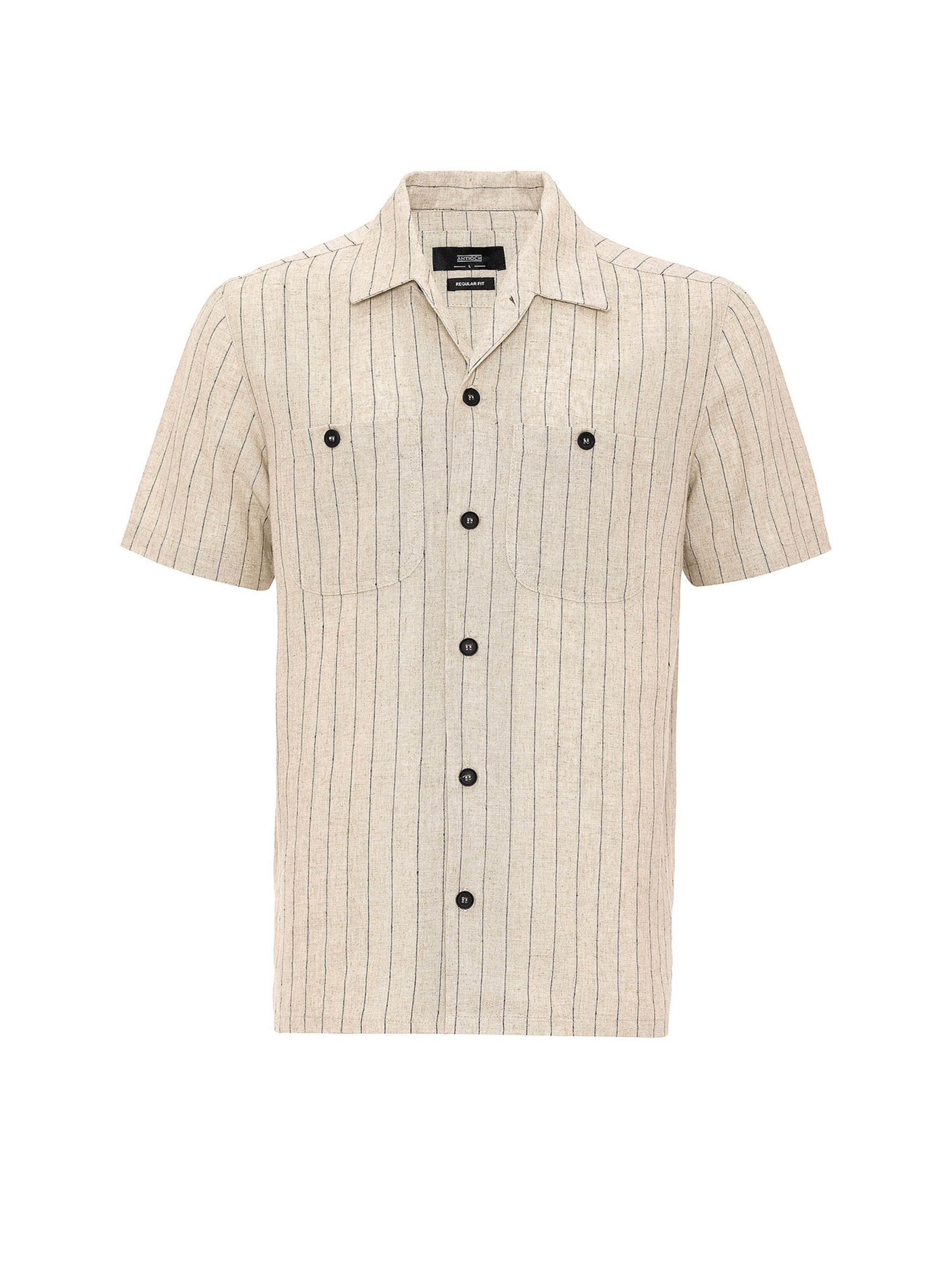 Antioch Klasický střih Košile – béžová: přední strana