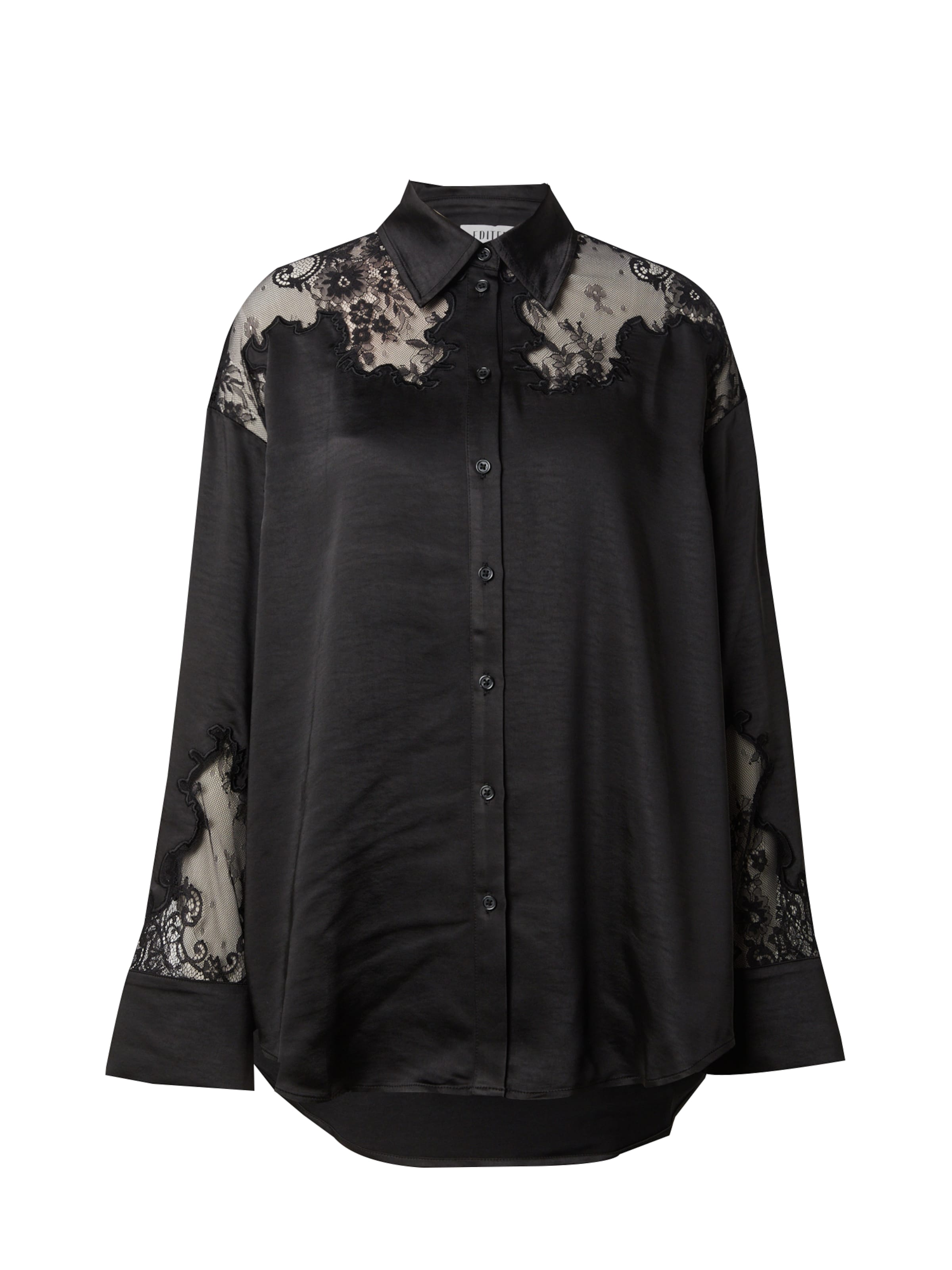 melns EDITED Blūze 'Elroy': no priekšpuses