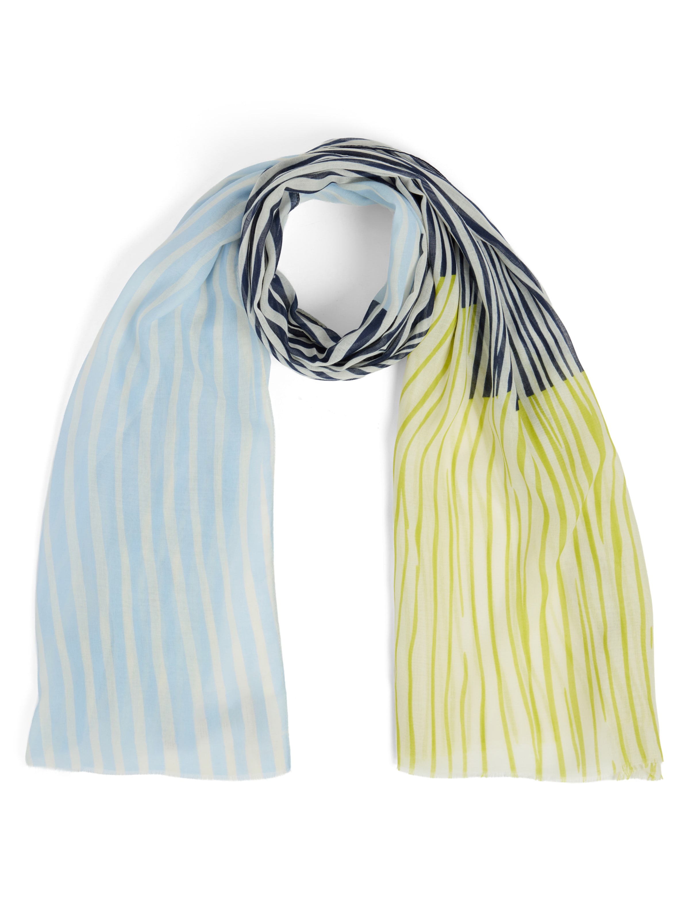 Soyaconcept Scarf in Blue: front