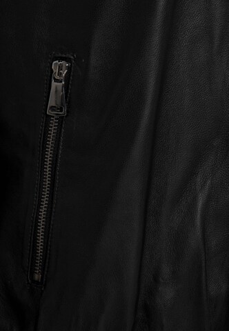 Jimmy Sanders Φθινοπωρινό και ανοιξιάτικο μπουφάν σε μαύρο