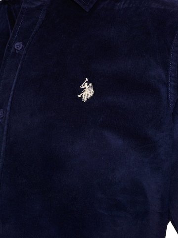 U.S. POLO ASSN. Slim Fit Hemd in Blau
