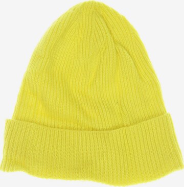 Someday Hat & Cap in One size in Yellow: front