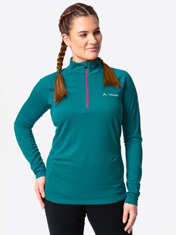 VAUDE Sports sweater 'W Larice Light ST II' in Blue: front