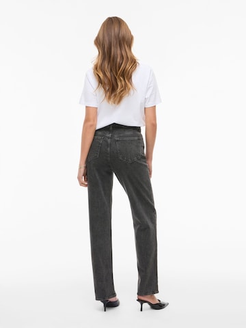 VILA - Loosefit Vaquero 'KELLY ' en gris