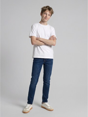 TOM TAILOR Skinny Džínsy 'Ryan' - Modrá