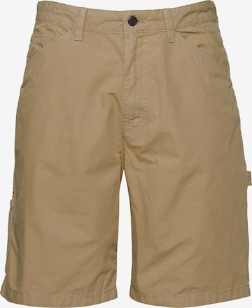 Superdry Regular Cargo Pants in Brown: front