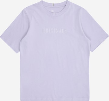 Jack & Jones Junior T-Shirt 'JORFrederiksberg' in Lila: Vorderseite