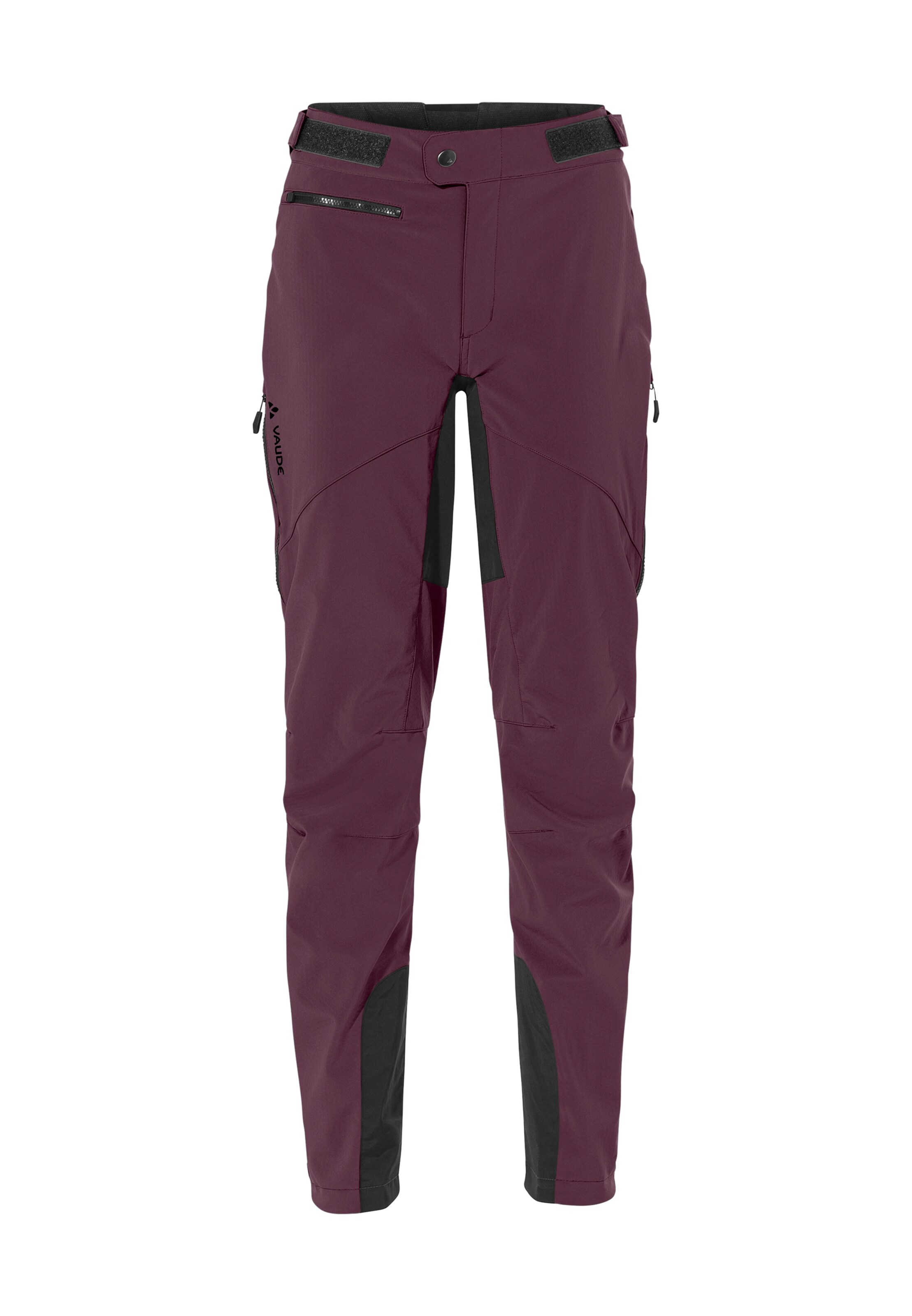VAUDE Tapered Outdoorhose 'Qimsa II' in Lila: Vorderseite