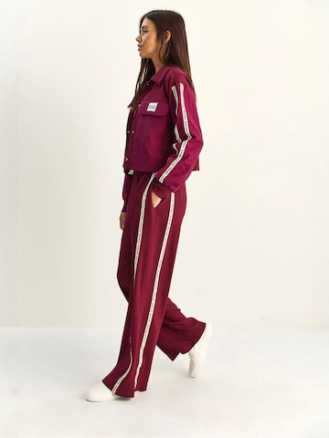 Bianco Lucci Set in Rot