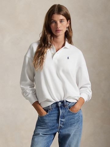 Polo Ralph Lauren Sweatshirt in Wit: voorkant
