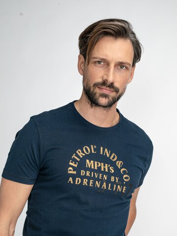 Petrol Industries T-Shirt in Blau