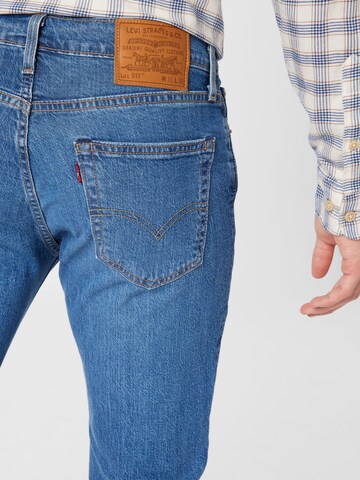 LEVI'S ® Liibuv Teksapüksid '511 Slim', värv sinine