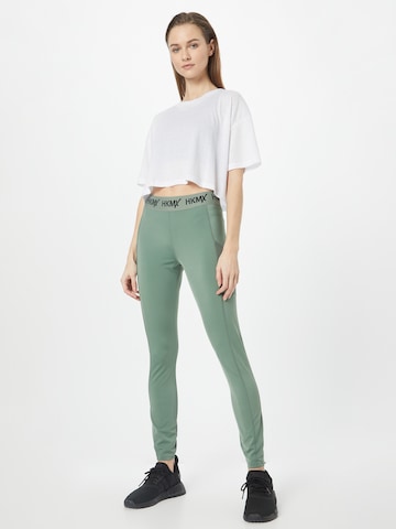 HKMX Skinny Workout Pants in Green