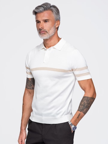 Ombre Shirt in Wit