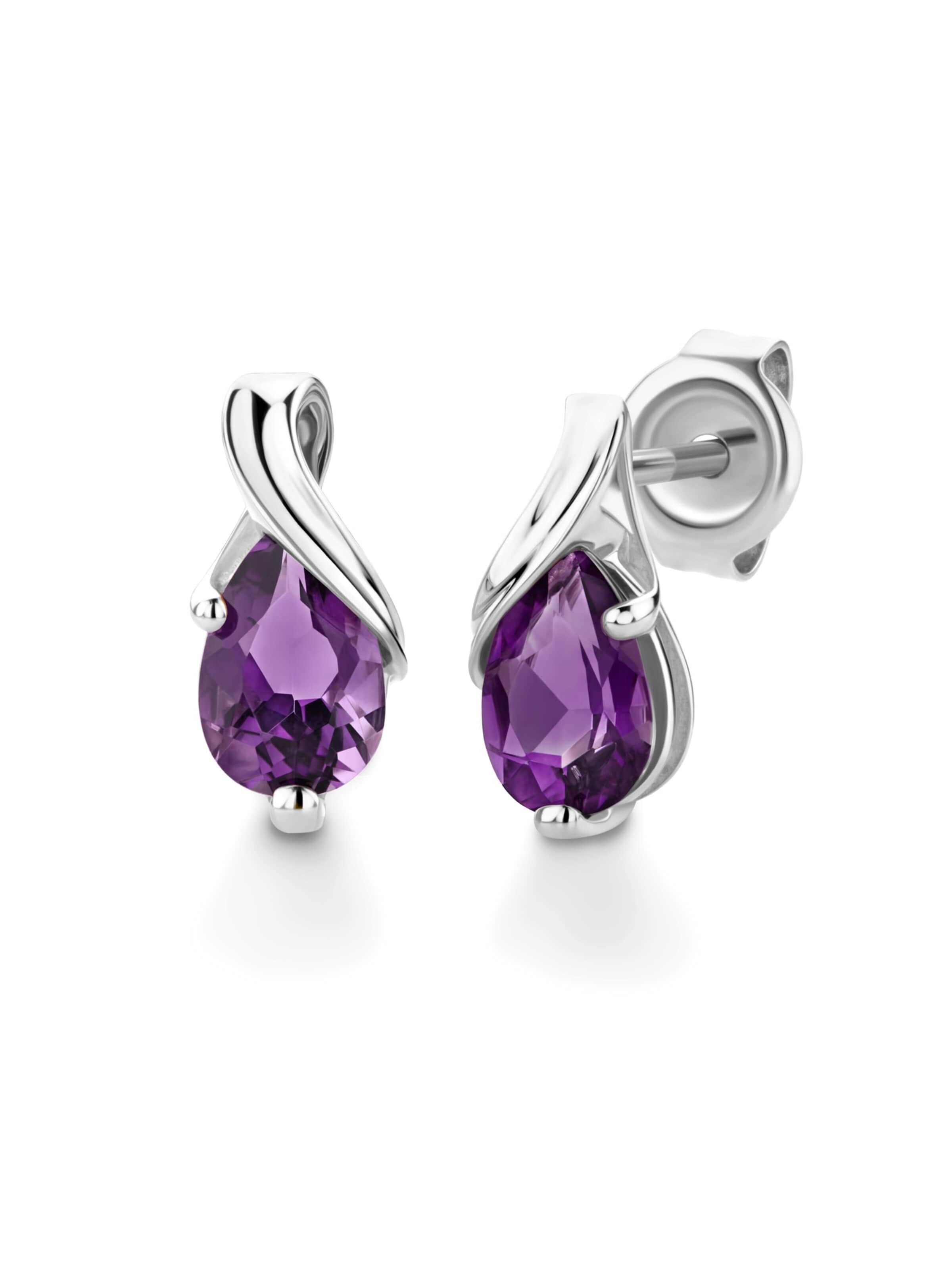 Orecchini in One Size DIAMANT LETERNEL di colore argento, Visualizzazione prodotti