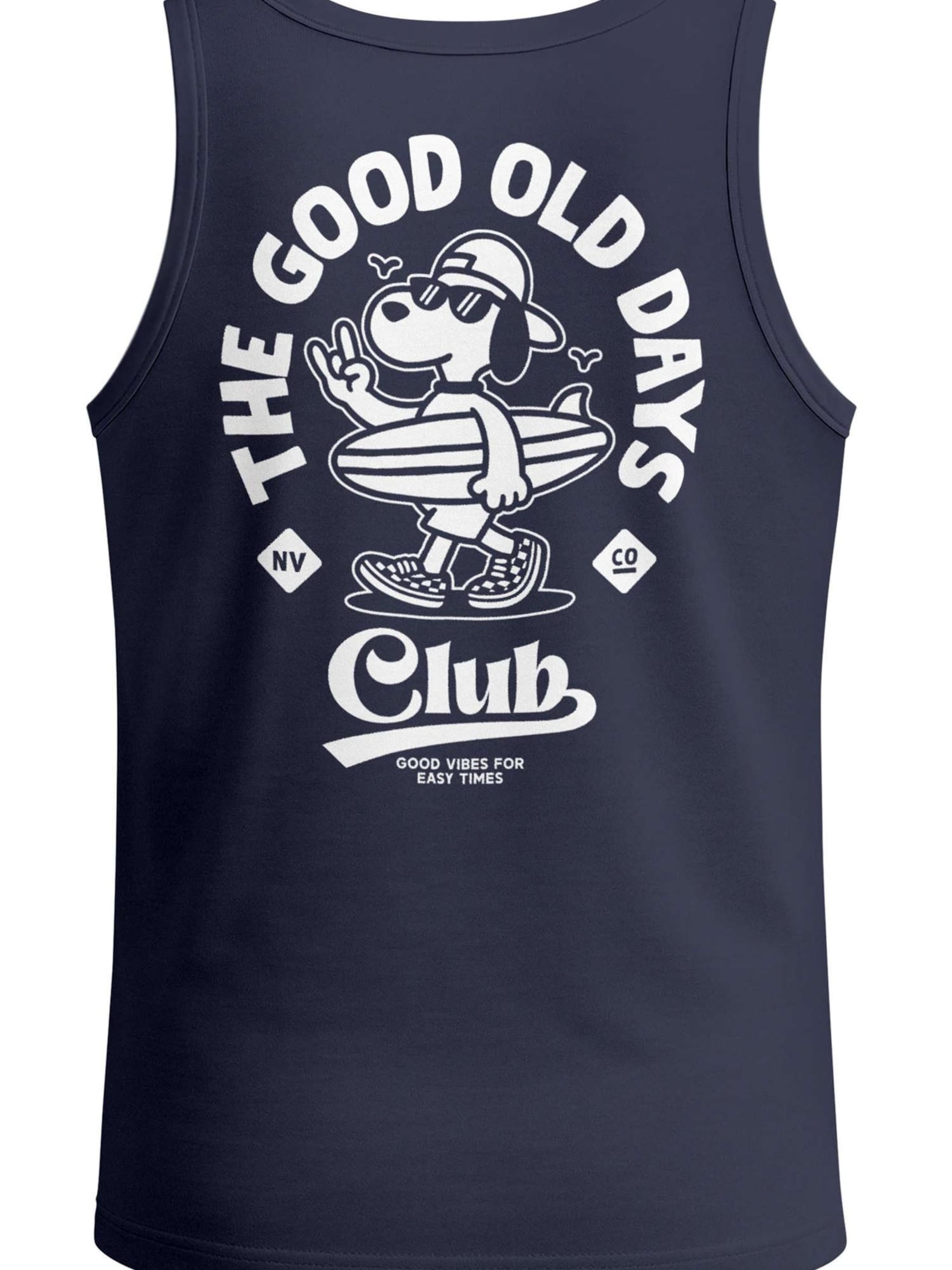 Neverless Shirt 'Good old Days'‌‌‌‌‌‌‌‌‌‌ in Blau