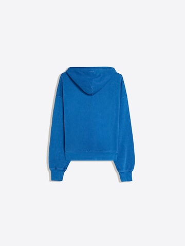 Bershka Mikina – modrá