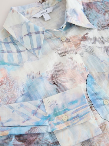 Robe-chemise Next en bleu