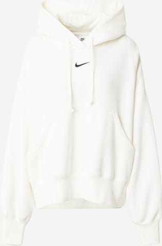 Nike Sportswear Sweatshirt 'PHOENIX FLEECE' in Beige: predná strana