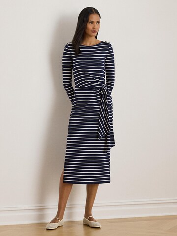 Robe Lauren Ralph Lauren en bleu : devant