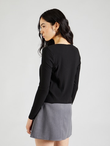 Cardigan 'RIBINI' VILA en noir