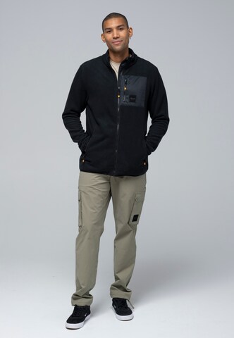 BULA Athletic Fleece Jacket in Black