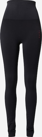 FALKE Workout Pants in Black: front