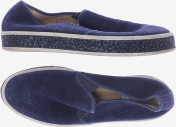 Baldinini Flats & Loafers in 38 in Blue: front